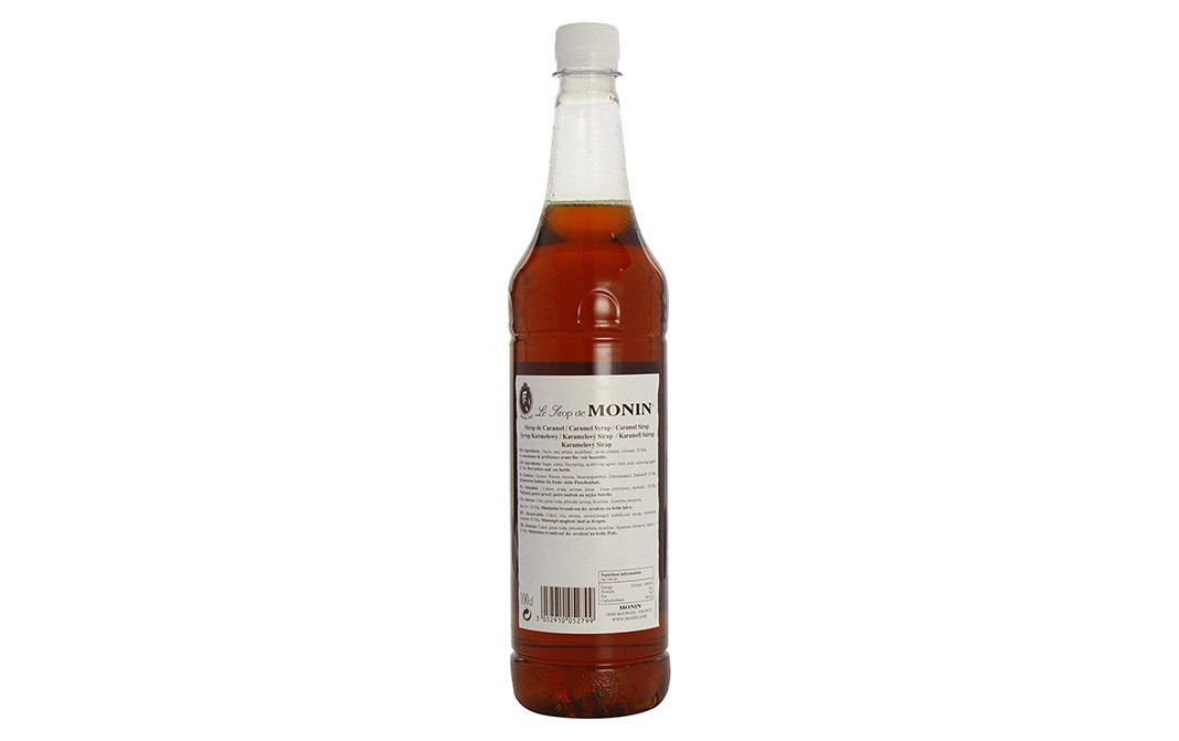 Monin Caramel Syrup    Glass Bottle  1 litre